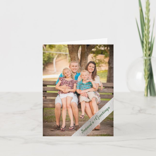 Cartão de Nota de Natal Personalizado (Frente)