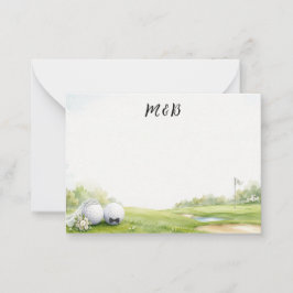 Cartão de Nota de Noiva & Noivo de Casamento de Go