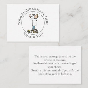 Cartão de Nota de Obrigado Eletrônico