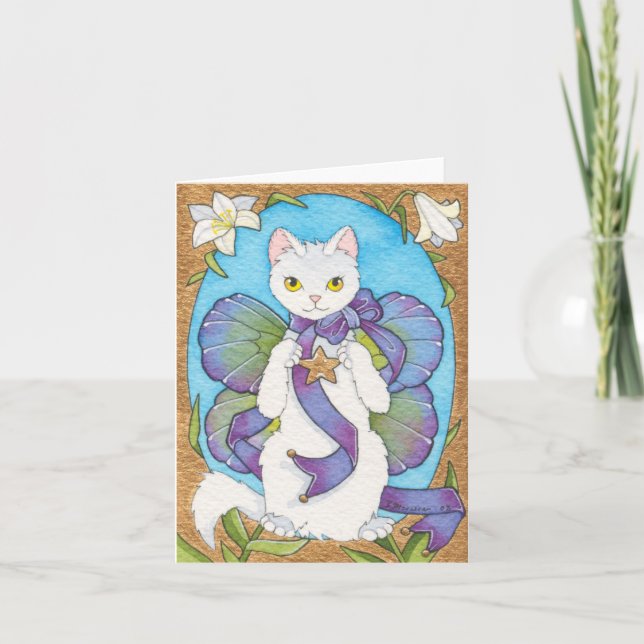 Cartão de nota de otimismo (Frente)