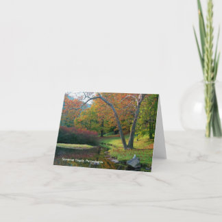 Cartão de nota de Pensilvânia