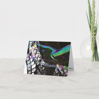 cartão de nota de perspectiva