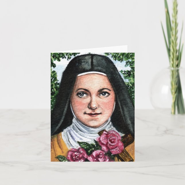 Cartão de nota de Rua Therese de Lisieux (Frente)