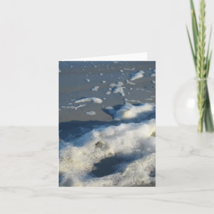 Cartão de nota de "Seafoam" -