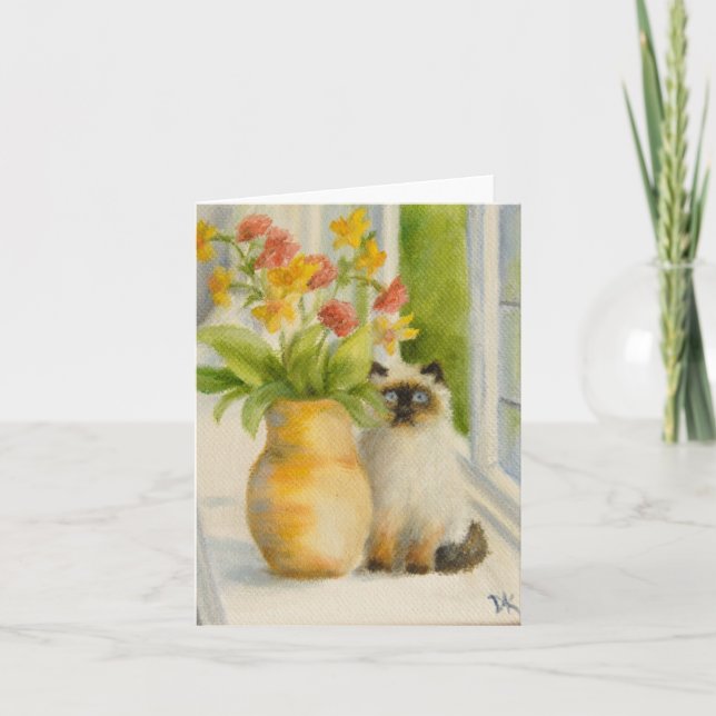 Cartão de nota de "Simone" por Deborah Ann (Frente)