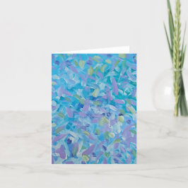Cartão de Nota de Sonho de Pastel