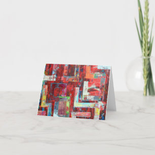 Cartão de Nota de Vazio do Armazém