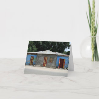 Cartão de Nota de Vazio Haiti