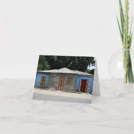 Cartão de Nota de Vazio Haiti