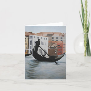 Cartão de Nota de Veneza