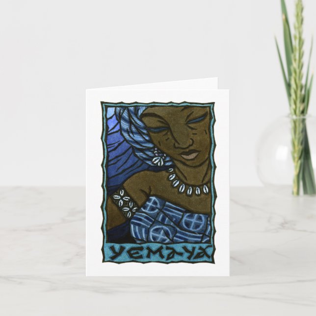 Cartão de nota de Yemaya (Frente)