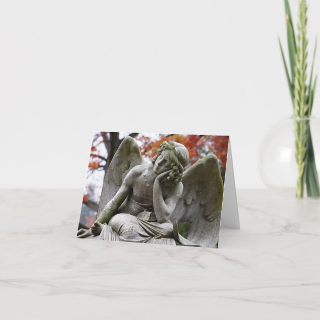 Cartão de nota do anjo (Frente)