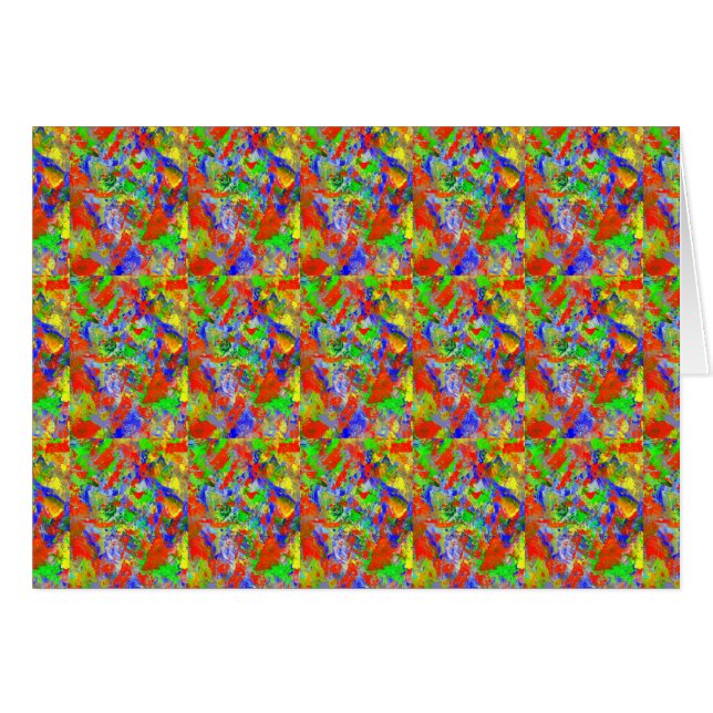 Cartão de Nota do Artista (Frente horizontal)