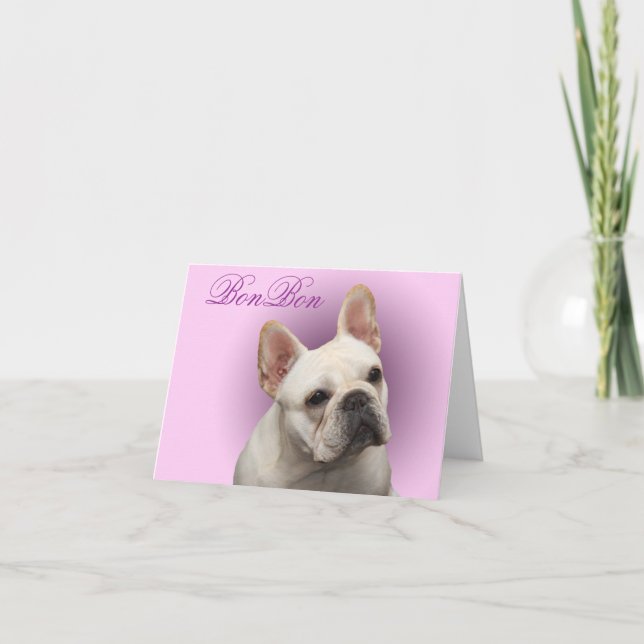 Cartão de nota do Bon BISS GCH do Bon (Frente)