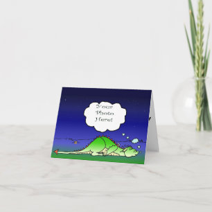 Cartão de Nota do Dragão Sonolento