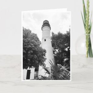 Cartão de Nota do Farol da Chave Oeste<Blank Insid
