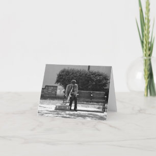 Cartão de Nota do Jogador Saxofone