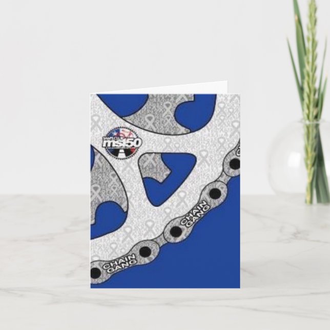 cartão de nota do logotipo-chaingang (Frente)