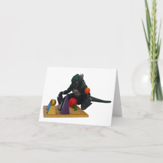 Cartão de Nota do Montessaurus & Grammar Solids