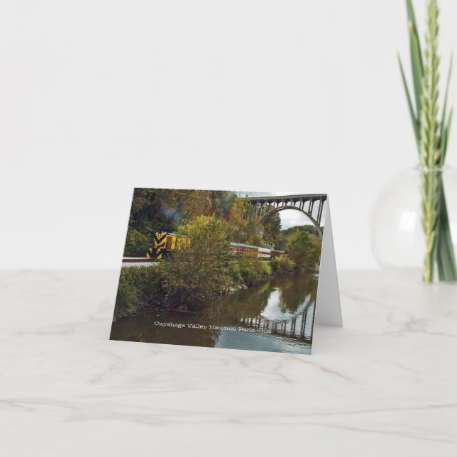 Cartão de nota do parque nacional do vale de (Frente)
