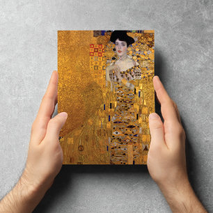 Cartão de Nota do Vazio Gustav Klimt Portrait Adel