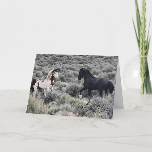 Cartão de Nota Dobrada Shaman e Twister (Frente)