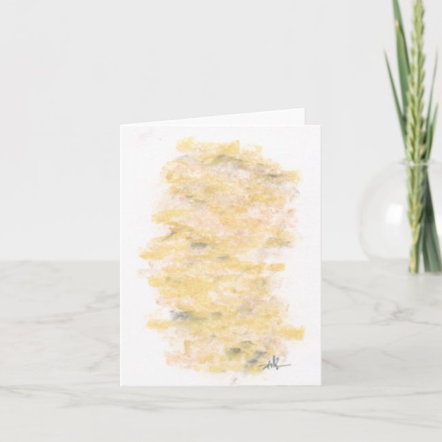 Cartão de nota dobrado de 4" x 5,6" - "Pinta" (Frente)