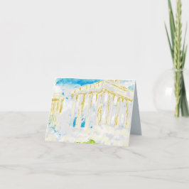 Cartão de Nota Dobrado : Dia Preguiçoso