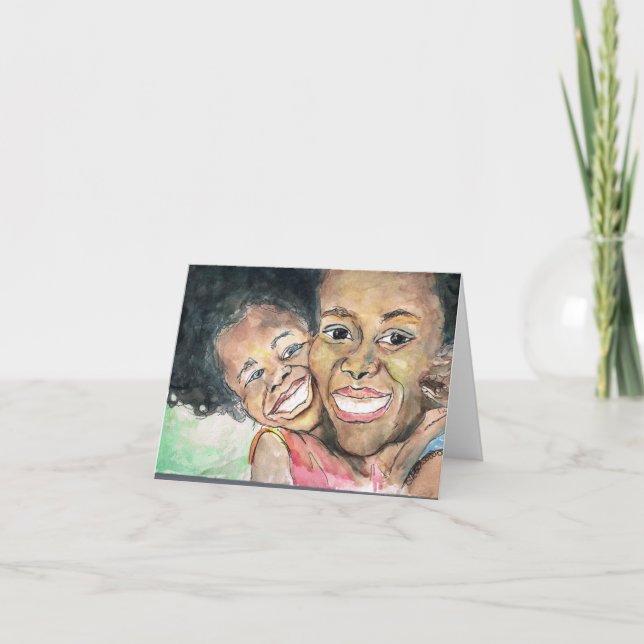 Cartão de nota dos abraços (Frente)