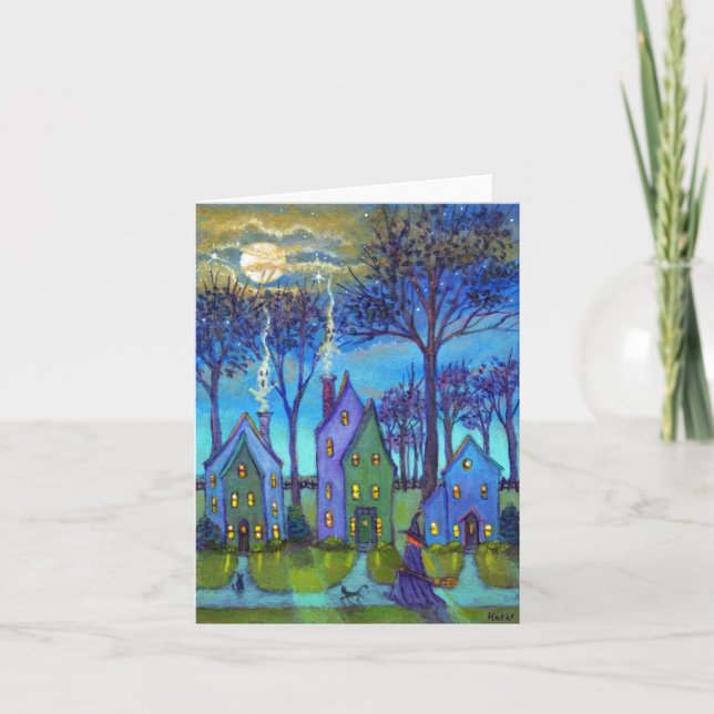 Cartão de nota dos fantasmas da chaminé (Frente)