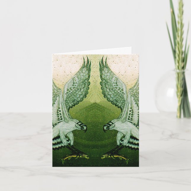 Cartão de nota dos Ospreys (Frente)