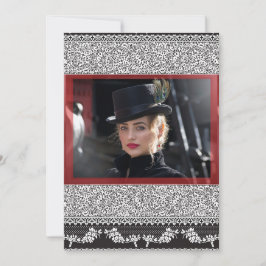 Cartão de Nota Edwardian