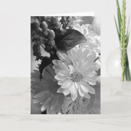 Cartão de Nota em Branco 'Morning Light Bouquet'