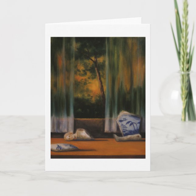 Cartão de nota:  "Exilado " (Frente)