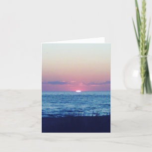 Cartão de Nota Fantasy Sunset 2