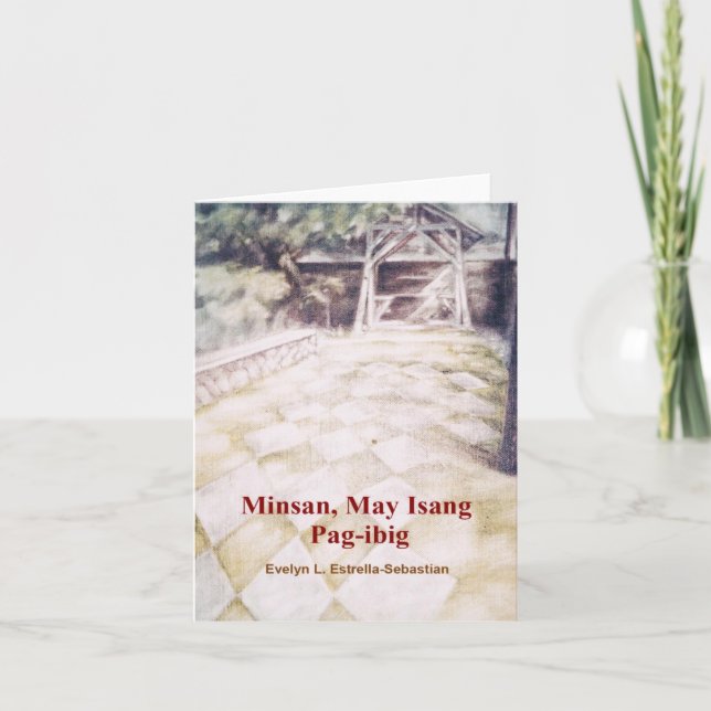Cartão de nota filipino das histórias de amor (Frente)
