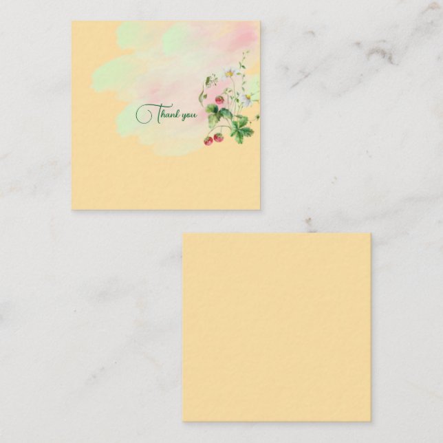 Cartão de Nota Folha Única (Frente/Verso)