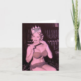 Cartão de Nota "Frankfurter Queen 1952"