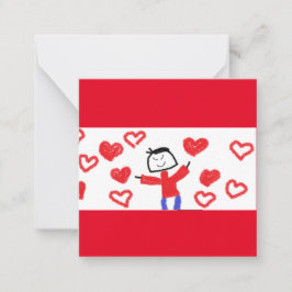 Cartão de Nota Fungi para o Dia dos Namorados