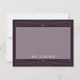 Cartão de Nota Inspirado da Rainha