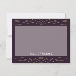 Cartão de Nota Inspirado da Rainha