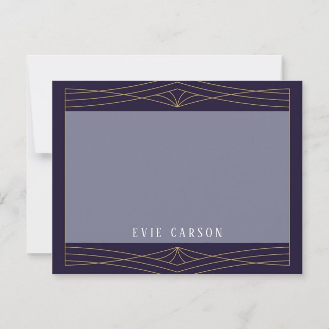 Cartão de Nota Inspirado da Rainha (Frente)