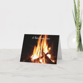 Cartão de Nota modelo