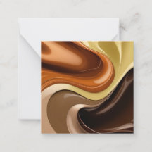 Cartão de nota multiuso em gráfico elegante