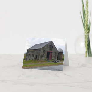 Cartão de Nota New England Bard Antigo