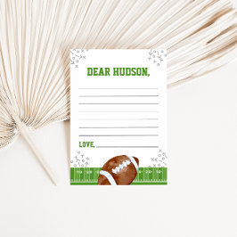 Cartão de Nota para a Cápsula de Aniversário de Pr