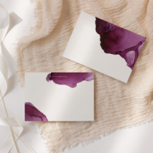 Cartão de Nota para Estoque de Álcool da Borgonha