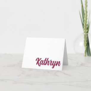 Cartão de Nota Personalizada da Loyola University