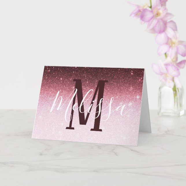 Cartão de nota personalizado (Orquídea)