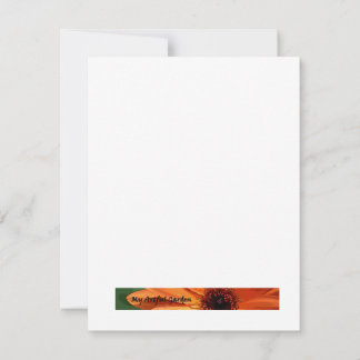 Cartão de Nota Plana Deusa Luna